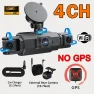 4 Channel Dash Cam with GPS, Night Vision, WiFi, 360° Coverage, Front, Left, Right, Rear Loop Recording, 24-Hour Parking... — Dash Cam, Auto Accessories Home
