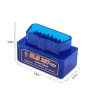 Mini Bluetooth OBD2 Scanner with 16-Pin Interface — OBD2 Scanners, Cars Auto Home