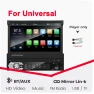 Universal 7-Inch Retractable Screen Car Stereo — Car Infotainment System, Auto Accessories Home