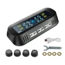 Universal Wireless Tire Pressure Monitoring System with Solar Watch and LCD Display — TPMS, TOP-HOME MALL