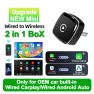 2-in-1 Wired and Wireless Adapter for Factory Car Stereo with USB Plug and Play — Car Infotainment System, The Cozy Nook