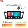 Car Radio for Peugeot 508 2011-2018, Android-Based, Car Navigation, Multimedia, Bluetooth Player — Car Infotainment System, icreative