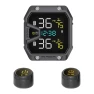 Wireless Tire Pressure Monitor with 2 External Sensors — TPMS, RR-Motorcycle