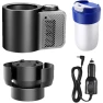 Car Heating and Cooling Cup Mug 2-in-1 Smart Type — Smart Water Bottle, Actually lighting