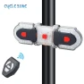 Turn Signal Light with Wireless Remote Control, USB Rechargeable, Night Safety Warning Taillight — Smart Bike Light, Explorer Outdoors