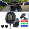 Motorcycle Tire Pressure and Temperature Monitoring System with USB Charger — TPMS, Timeless Home