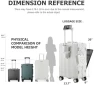 Превью Aluminium Frame Hard Shell Spinner Wheels Luggage — Smart Luggage, feilario