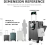Превью Aluminium Frame Hard Shell Spinner Wheels Luggage — Smart Luggage, feilario
