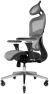 Превью Ergonomic Office Chair with Lumbar Support, Adjustable Armrests, Headrest, and Wheels — Smart Chairs, Nouhaus