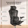 Превью Ergonomic Office Chair with Ultra Soft 3D Armrests and Dynamic Lumbar Support — Smart Chairs, SIHOO