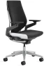 Превью Office Chair with Wheels for Carpet, 360-Degree Arms, Wasabi Green Fabric — Smart Chairs, Steelcase