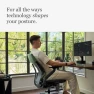 Превью Office Chair with Wheels for Carpet - Ergonomic Work Chair - Comfortable - Intuitive-to-Adjust for Desk - 360-Degree... — Smart Chairs, Steelcase