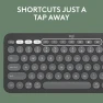 Превью Multi-Device Bluetooth Wireless Keyboard with Customizable Shortcuts — Bluetooth Keyboard, Logitech