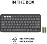 Превью Multi-Device Bluetooth Wireless Keyboard with Customizable Shortcuts — Bluetooth Keyboard, Logitech