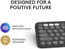 Превью Multi-Device Bluetooth Wireless Keyboard with Customizable Shortcuts — Bluetooth Keyboard, Logitech