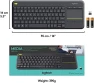 Превью Wireless Touch TV Keyboard with Easy Media Control and Built-in Touchpad — Bluetooth Keyboard, Logitech