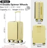 Превью Carry On Luggage with Cup Phone Holder and Charger Hard Shell Suitcases with Spinner Wheels — Smart Luggage, mixi