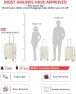 Превью Expandable Carry On Luggage with Cup Holder, USB Charge, and TSA Lock — Smart Luggage, ISLAND ELEPHANT