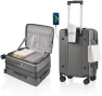 Превью Expandable Carry On Luggage with Top Opening, Cup Holder, USB Charge, and Spinner Wheels — Smart Luggage, ISLAND ELEPHANT