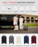 Превью Expandable Carry On Luggage with Top Opening, Hardside, Airline Approved — Smart Luggage, ISLAND ELEPHANT