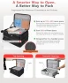 Превью Expandable Carry On Luggage with Top Opening, Hardside, Airline Approved — Smart Luggage, ISLAND ELEPHANT