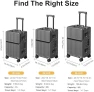 Превью Expandable Carry-On Suitcase with Spinner Wheels — Smart Luggage, AIWEINY