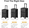 Превью Expandable Carry-On Suitcase with Spinner Wheels — Smart Luggage, AIWEINY
