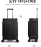 Превью Luxury Hardshell Carry-On Luggage — Smart Luggage, feilario