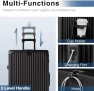 Превью No Zipper Carry On Luggage with Wheels — Smart Luggage, Krute