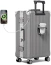 Превью No Zipper Carry On Luggage with Wheels — Smart Luggage, Krute