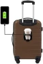 Превью Smart Luggage Set with Cup Holder, USB Port and Phone Holder — Smart Luggage, Wrangler