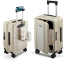 Превью Top Opening Expandable Hard Shell Carry-On Suitcase — Smart Luggage, CASELLY