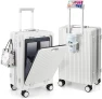 Превью Front Pocket Carry On Luggage — Smart Luggage, MRPLUM