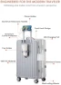 Превью Hard Shell Carry On Luggage with Aluminum Frame — Smart Luggage, HotWay