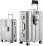 Превью Hard Shell Carry On Luggage with Aluminum Frame — Smart Luggage, HotWay