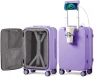 Превью Large Checked Luggage with Cup Phone Holder and Charger Hard Shell Suitcases with Spinner Wheels — Smart Luggage, mixi