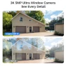 Превью Window Camera with Night Vision, AI Smart Detection, 2-Way Audio, 24/7 Recording — Security Camera, LongPlus