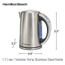 Превью Temperature Control Electric Kettle — Electric Kettle, Hamilton Beach