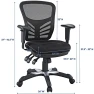 Превью Articulate Ergonomic Mesh Office Chair — Smart Chairs, Modway