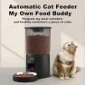 Превью Automated Cat Feeder with Single Bowl — Automatic Pet Feeder, Miaosical