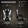 Превью Ergonomic Gaming Chair with Footrest — Smart Chairs, Dowinx