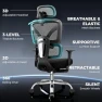 Превью Ergonomic Office Chair with Footrest — Smart Chairs, TECHREST