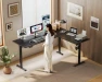 Превью Reversible L Shaped Electric Standing Desk — Standing Desk, OffiGo