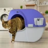 Превью Roll 'n Clean Automatic Self Cleaning Litter Box with Enclosed Lid — Self-Cleaning Litter Box, Omega Paw