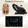 Превью Zero Gravity Full Body Massage Chair with SL-Track, Heating & AI Voice Control — Massage Chairs, Homall