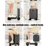 Превью Smart Electric Ride-On Suitcase with USB Charging/Discharging and Combination Lock — Smart Luggage, FENGXCXY