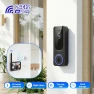 Превью Wireless Doorbell Camera Video Intercom System with Indoor Visual Base Station — Video Doorbell, Daxadripo