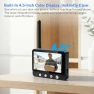 Превью Wireless Doorbell Camera Video Intercom System with Indoor Visual Base Station — Video Doorbell, Daxadripo