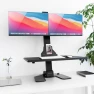 Превью Double Monitor Electric Standing Desk Converter — Standing Desk, Mount-It!