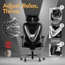 Превью Ergonomic Mesh Office Chair with 3D Adjustable Lumbar Support and 3D Armrests — Smart Chairs, HOLLUDLE